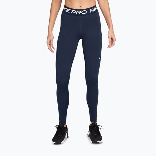 Легінси жіночі Nike Pro 365 Tight midnight navy/white