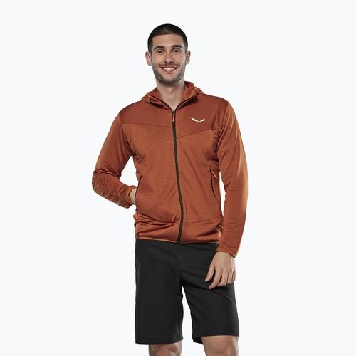 Кофта трекінгова чоловіча Salewa Puez Altavia PL HD bombay brown
