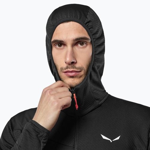 Кофта трекінгова чоловіча Salewa Puez Altavia PL HD black out
