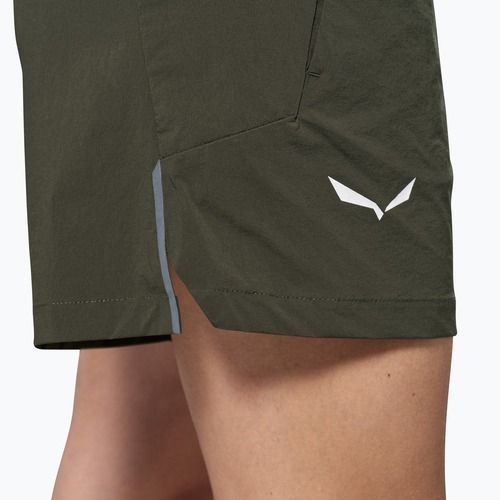 Шорти трекінгові жіночі Salewa Pedroc DST Light dark olive