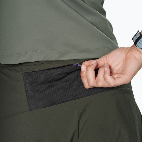 Шорти трекінгові жіночі Salewa Pedroc DST 2IN1 dark olive int/0870