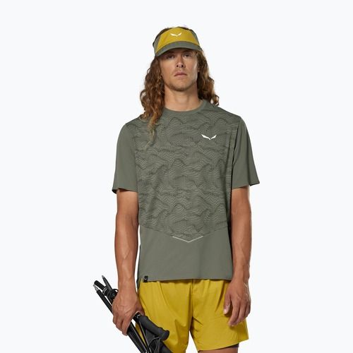 Футболка чоловіча Salewa Pedroc Tech Dry faded green