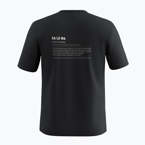 Футболка чоловіча Salewa Eagle Vocab black out