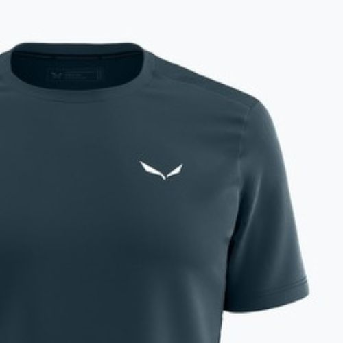 Футболка трекінгова чоловіча Salewa Puez Hyb Dry pond blue