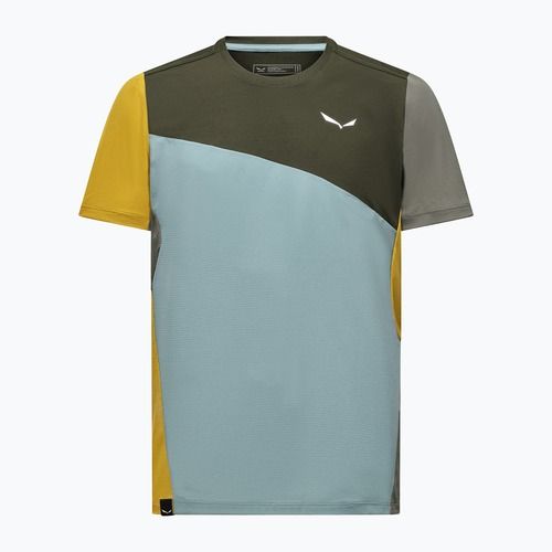 Футболка трекінгова чоловіча Salewa Puez Sporty Dry dark olive/multi