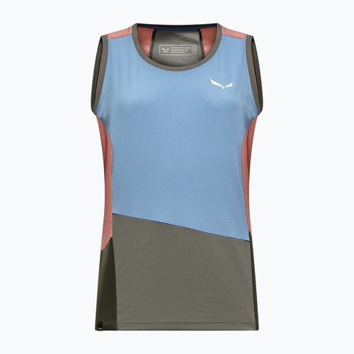 Топ трекінговий жіночий Salewa Puez Sporty Dry morning blue multi