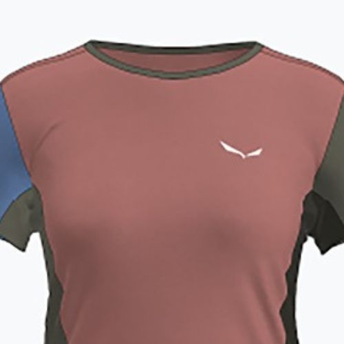 Футболка трекінгова жіноча Salewa Puez Sporty Dry desert pink/multi