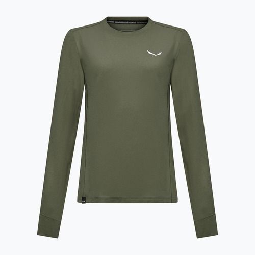 Лонгслів трекінговий жіночий Salewa Puez Dry dark olive