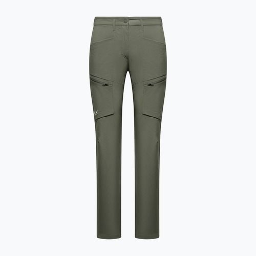 Штани софтшел жіночі Salewa Puez DST Cargo faded green