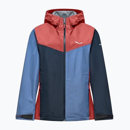 Куртка дощовик жіноча Salewa Puez Aqua 4 PTX 2.5L etruscan red/muli