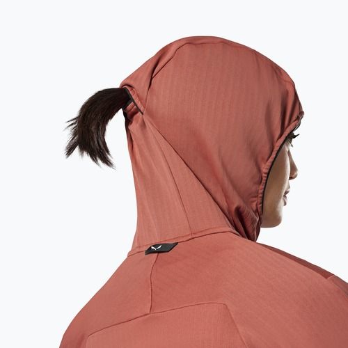 Куртка вітрозахисна жіноча Salewa Pedroc PL 3 HD etruscan red
