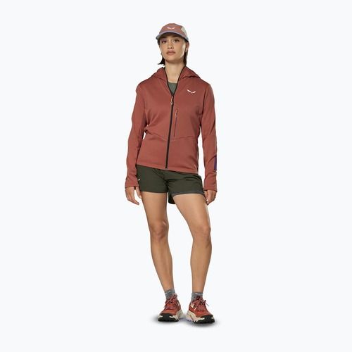 Куртка вітрозахисна жіноча Salewa Pedroc PL 3 HD etruscan red