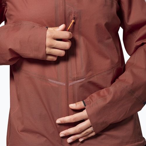 Жіноча водонепроникна куртка Salewa Pedroc 2 PTX 2.5 Light etruscan red