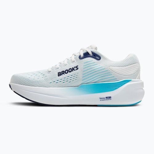 Кросівки для бігу чоловічі Brooks Ghost Max 3 bright white/beacon blue/teal