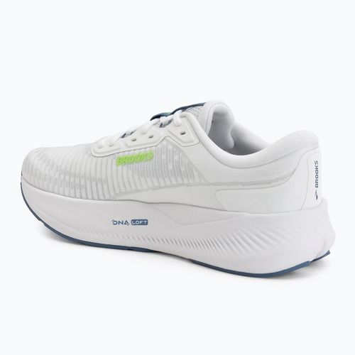 Кросівки для бігу чоловічі Brooks Revel Max white/moonlight/green gecko