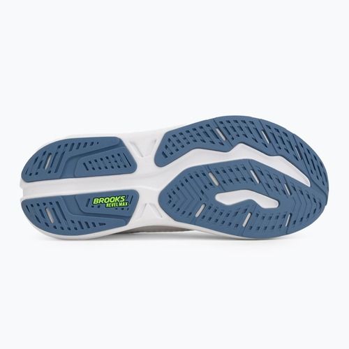 Кросівки для бігу чоловічі Brooks Revel Max white/moonlight/green gecko