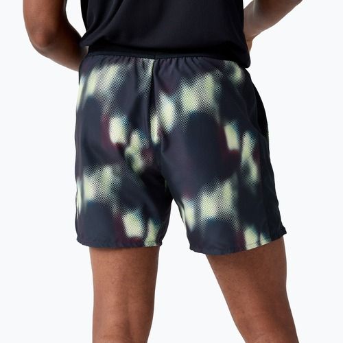 Шорти для бігу чоловічі Brooks Dash Printed euphoryc black