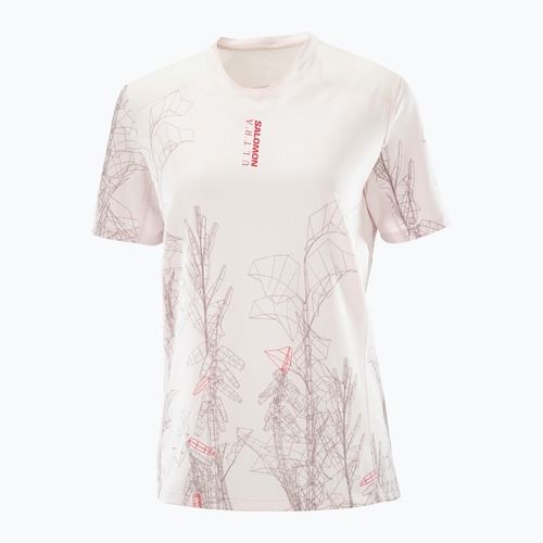 Футболка для бігу жіноча Salomon S/Lab Ultra Tee Aop lilac ash