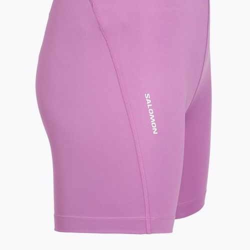 Шорти для бігу жіночі Salomon Shakeout Core Tight 6" iris orchid