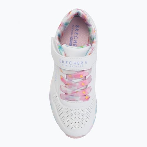 Кросівки дитячі SKECHERS Uno Gen1 Fresh Blooms white