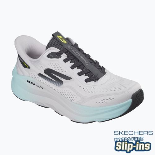 Кросівки для бігу чоловічі SKECHERS Max Run gray