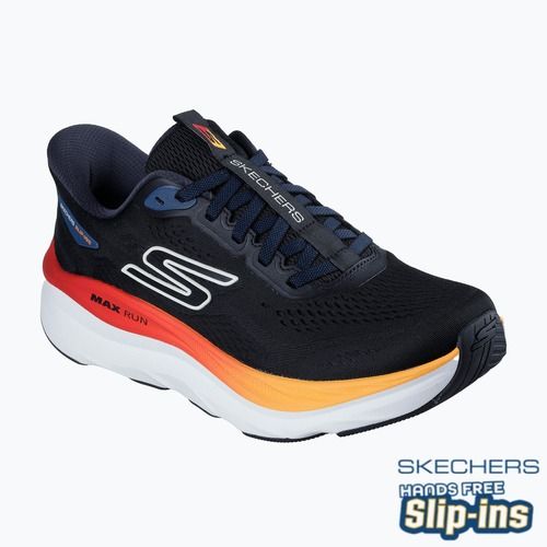 Кросівки для бігу чоловічі SKECHERS Max Run black