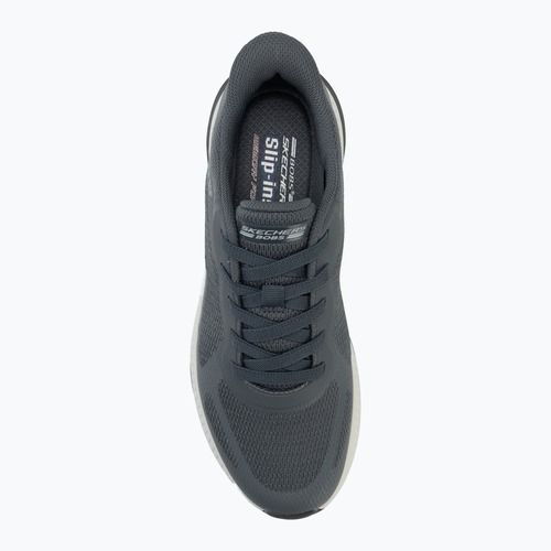 Кросівки чоловічі SKECHERS Bobs Squad 4 gray