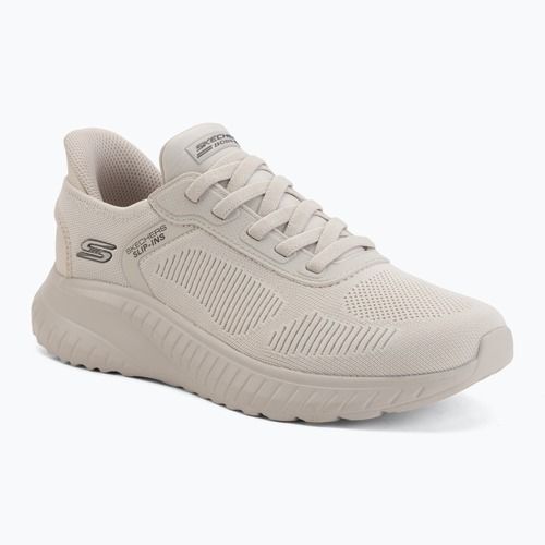 Кросівки чоловічі SKECHERS Bobs Squad Chaos Solid Step white