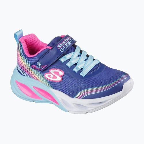 Кросівки дитячі SKECHERS Cosmic Glow Rainbow Beam blue