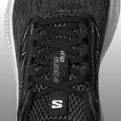 Кросівки для бігу чоловічі Salomon Aero Glide 4 black/white/ftw silver