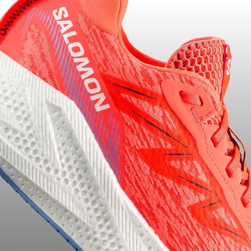Кросівки для бігу чоловічі Salomon Aero Glide 4 neon flame/white/persia