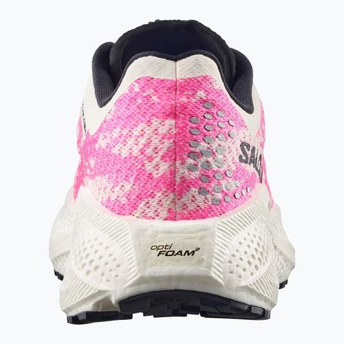 Кросівки для бігу жіночі Salomon Aero Glide 4 GRVL vanilla ice/knockout pink/black