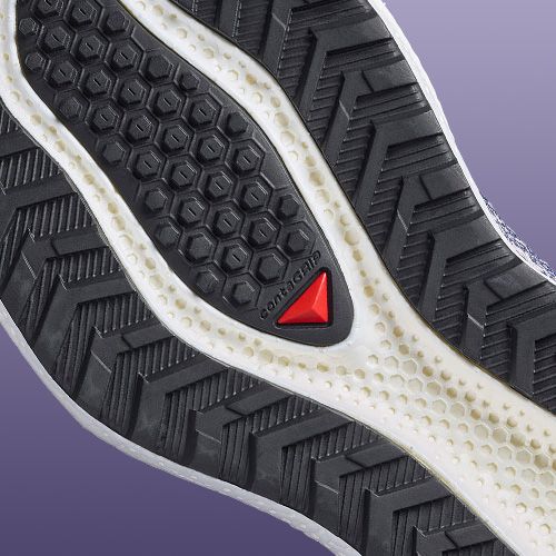 Кросівки для бігу жіночі Salomon Aero Glide 4 GRVL shadow gray/deep blue/butterfly