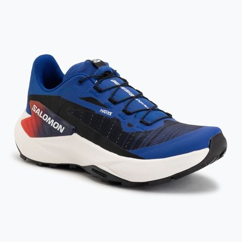 Кросівки для бігу Salomon Genesis Equipe surf the web/fiery red/white