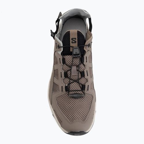 Кросівки туристичні чоловічі Salomon Techamphibian 5 walnut/wrought iron/black