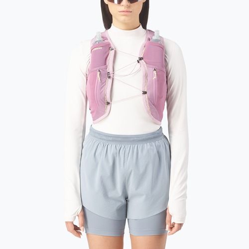 Жилет для бігу жіноча Salomon Active Skin 12 Set dawn pink/dusky