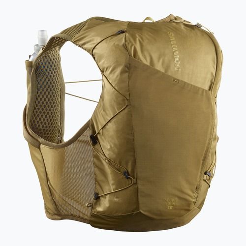 Жилет для бігу Salomon Active Skin 12 Set brilliant olive/willow