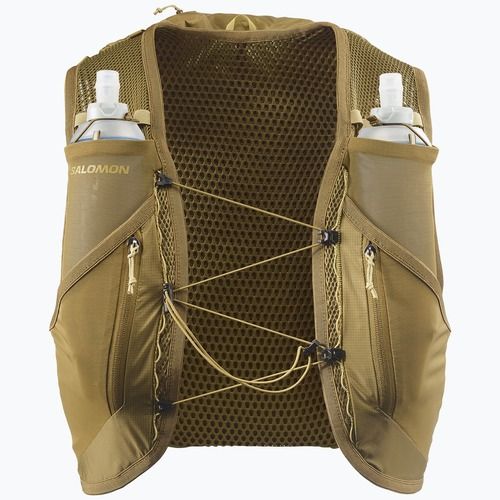 Жилет для бігу Salomon Active Skin 12 Set brilliant olive/willow