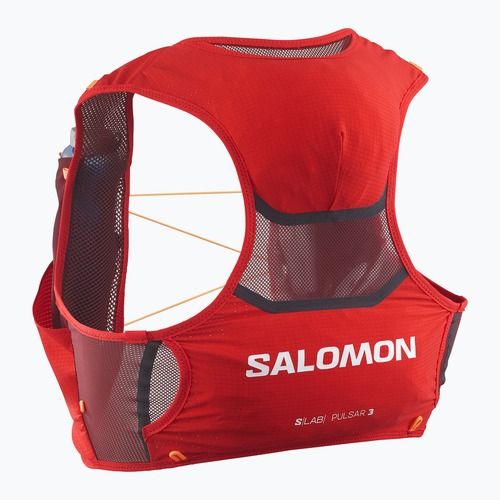 Жилет для бігу Salomon S/Lab Pulsar 3 Set fiery red/andorra/orange pop