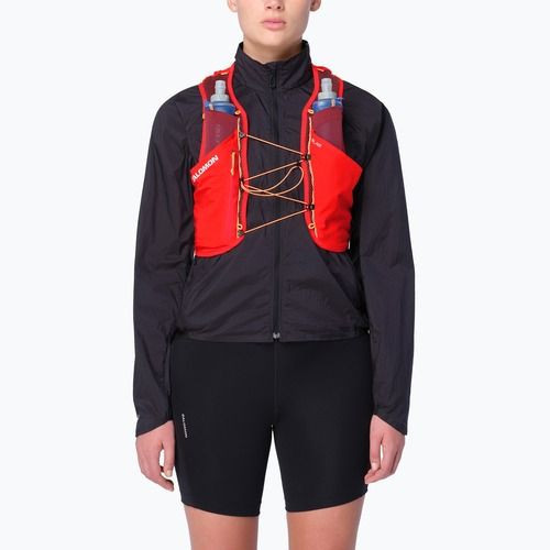 Жилет для бігу Salomon S/Lab Pulsar 3 Set fiery red/andorra/orange pop