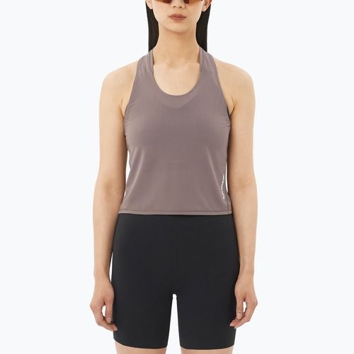 Футболка для бігу жіноча Salomon Sense Aero Short Tank iron
