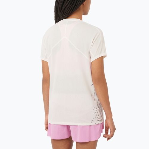 Футболка для бігу жіноча Salomon Sense Aero SS Tee GFX whisper white