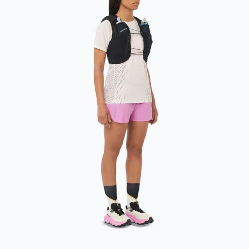 Футболка для бігу жіноча Salomon Sense Aero SS Tee GFX whisper white