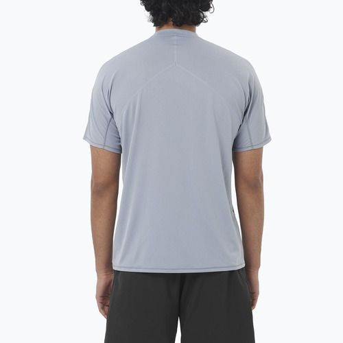 Футболка для бігу чоловіча Salomon Sense Aero SS Tee GFX trade winds