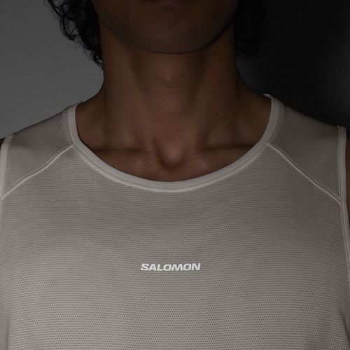 Футболка чоловіча Salomon Shakeout Core whisper white