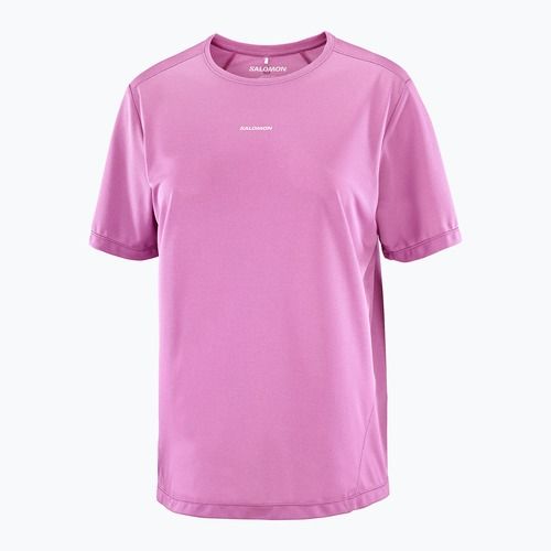 Футболка для бігу жіноча Salomon Shakeout Core iris orchid