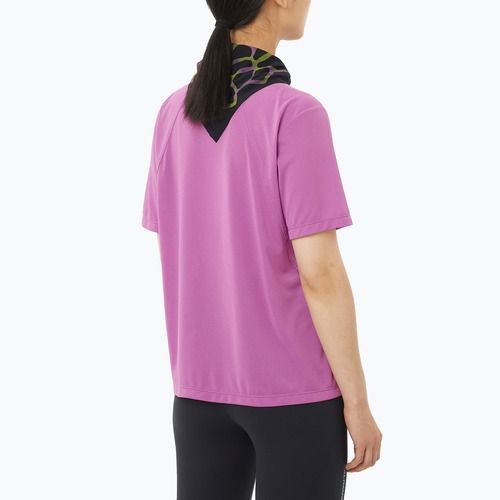 Футболка для бігу жіноча Salomon Shakeout Core iris orchid