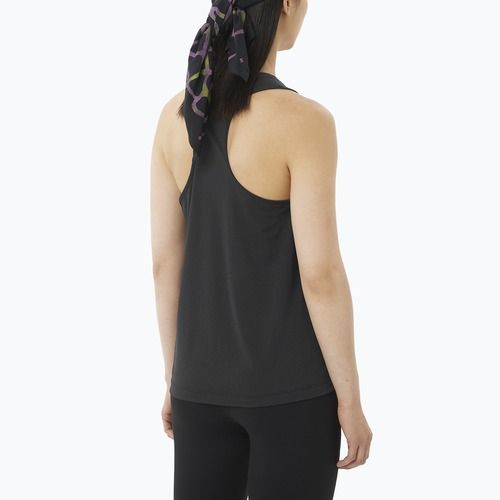 Футболка для бігу жіноча Salomon Shakeout Core Tank GFX deep black