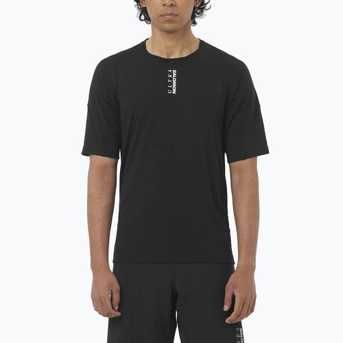Футболка для бігу чоловіча  Salomon Ultra Tee deep black