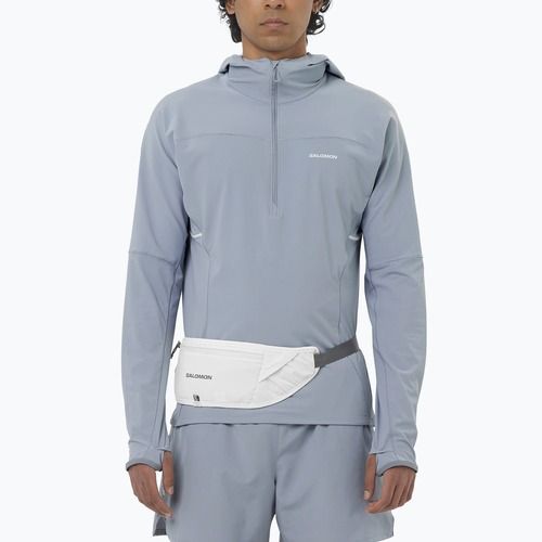 Куртка для бігу чоловіча Salomon Sense Aero Hybrid Half Zip Hooded trade winds